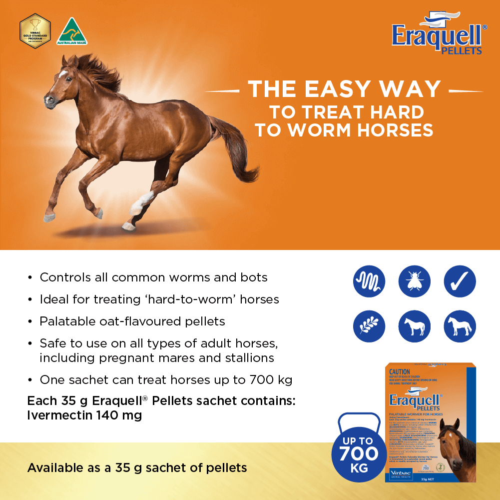 Buy Eraquell Palatable Wormer Pellets Online Better Prices At Pet Circle