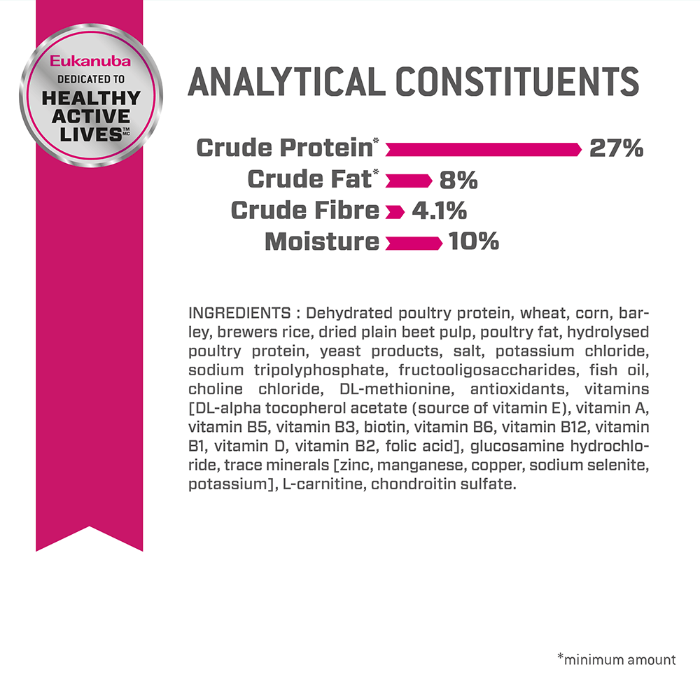 eukanuba weight control small breed