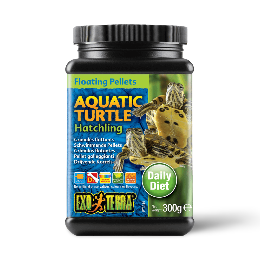 Buy Exo Terra Aquatic Turtle Food Hatchling Floating Pellets Online