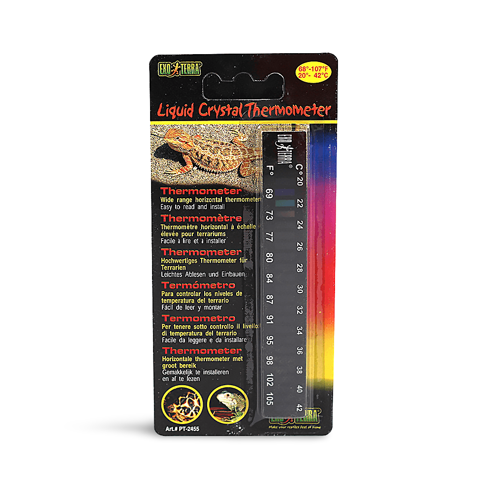 Buy Exo Terra Horizontal Liquid Crystal Thermometer Online Better