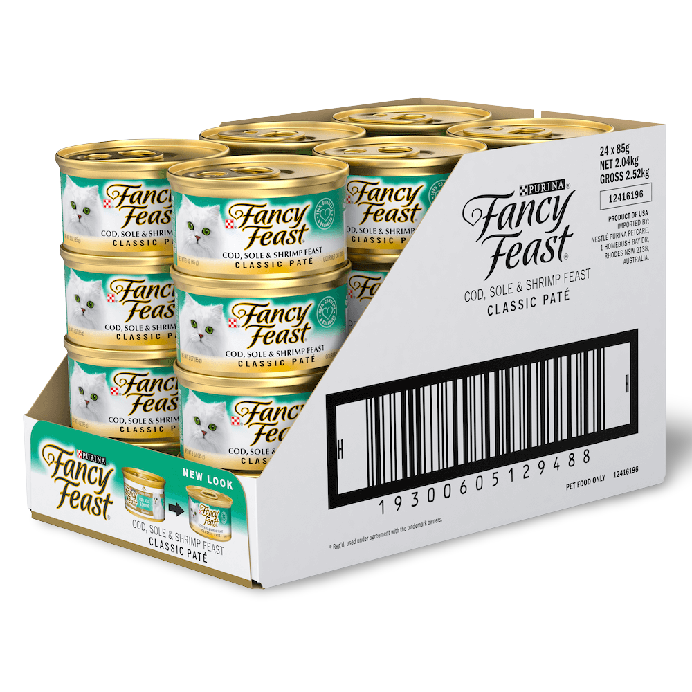 fancy feast cod sole shrimp