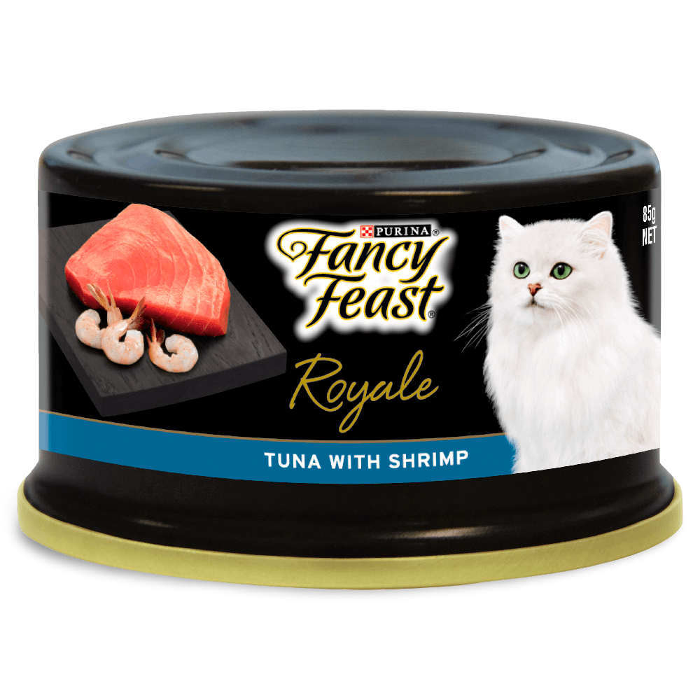 fancy feast cat food seafood