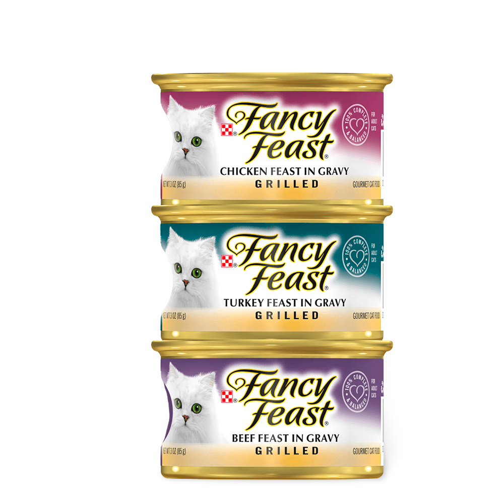 Buy Fancy Feast Variety Pack Classic Beef Poultry Grilled Wet Cat Food