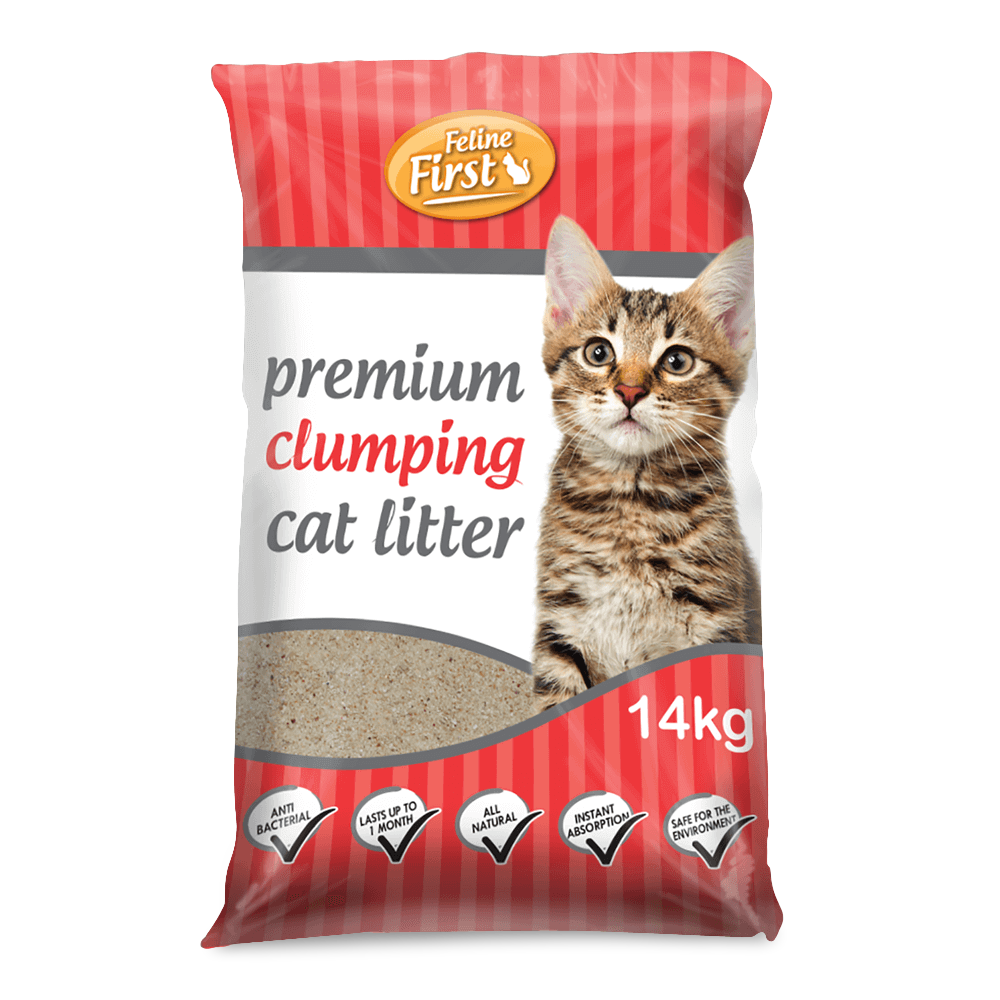 Buy Feline First Clumping Litter Online Low Prices, Free Shipping