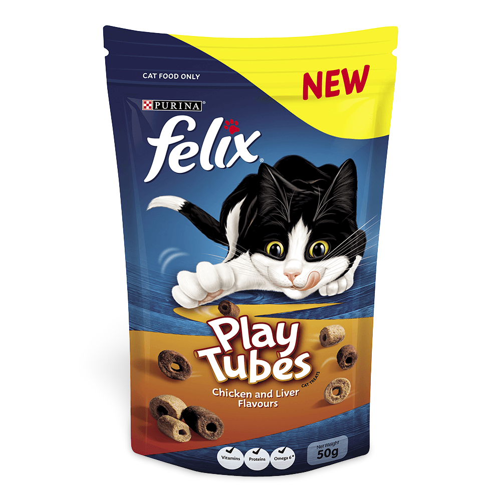 Buy Felix Cat Treats Play Tubes Chicken And Liver Online Low Prices