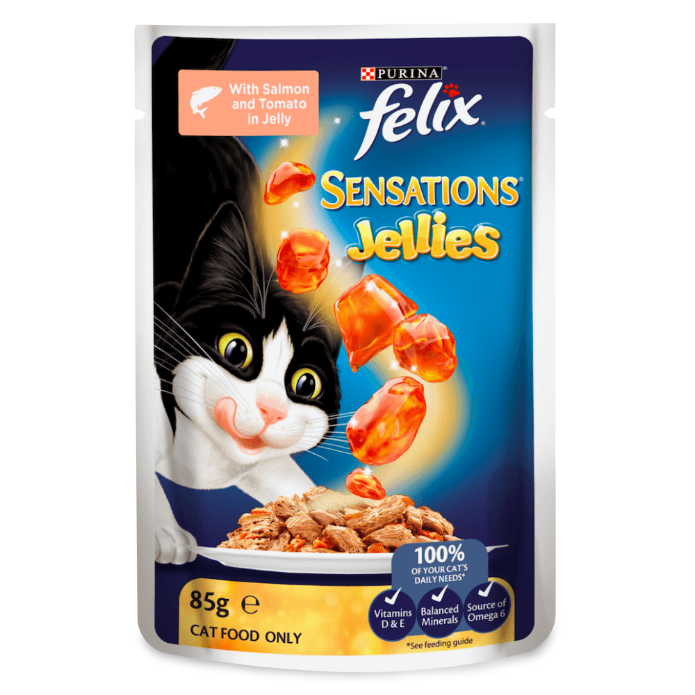 Buy Felix Wet Cat Food Adult Sensations Mixed Menu Pouches Online