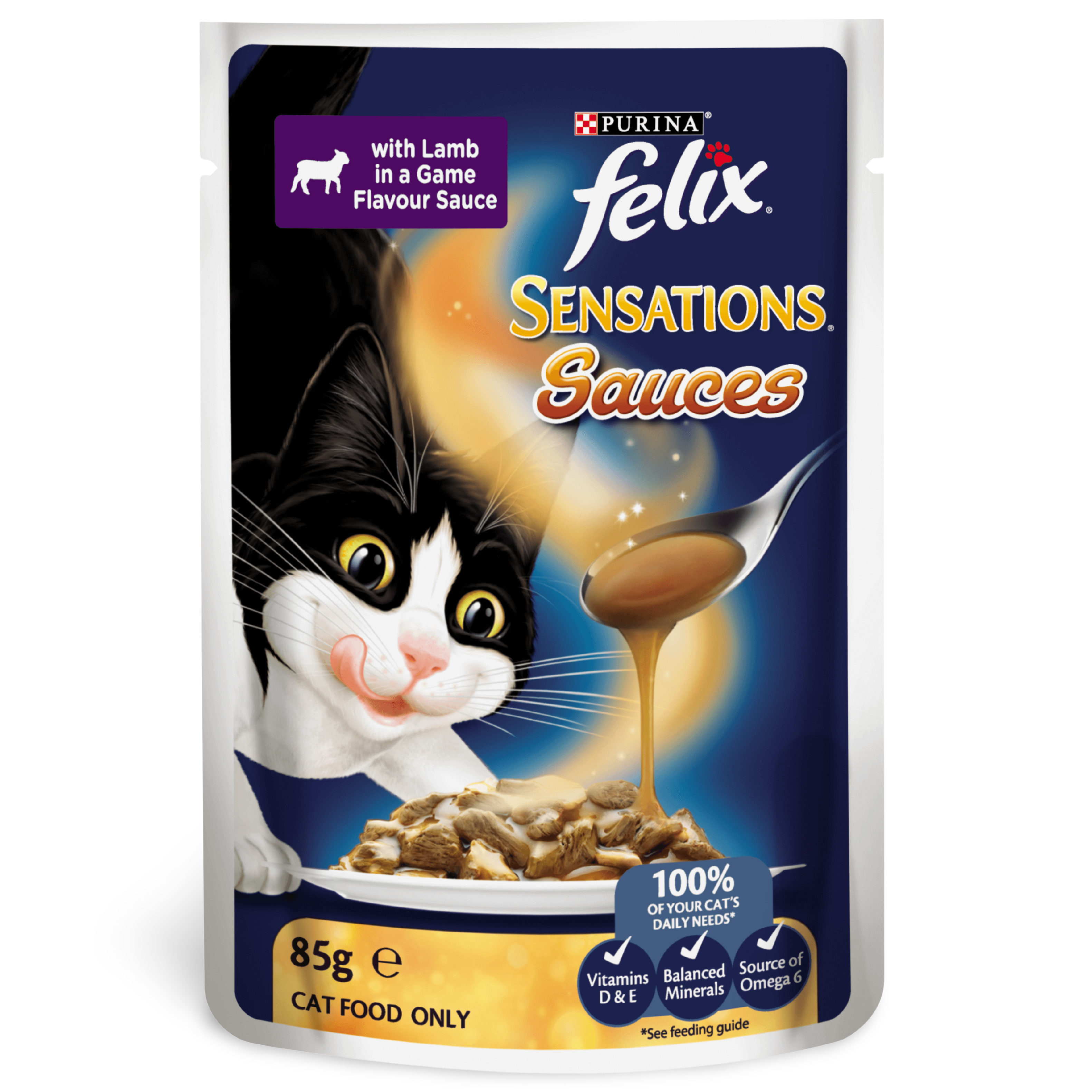 Felix Wet Cat Food Sensations Sauces Meat Selection Pet Circle