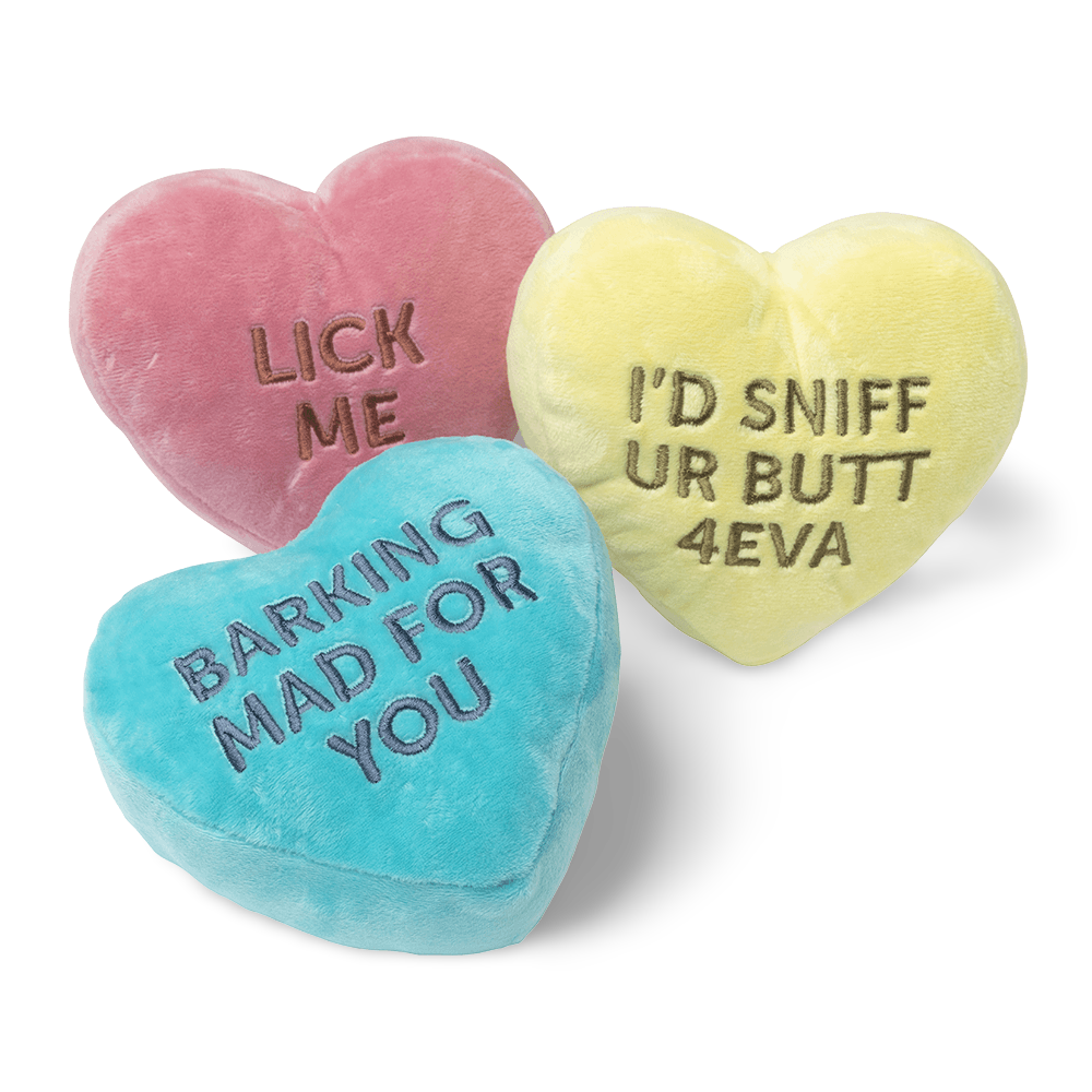 Buy Fuzzyard Dog Toy Candy Hearts Online Better Prices At Pet Circle
