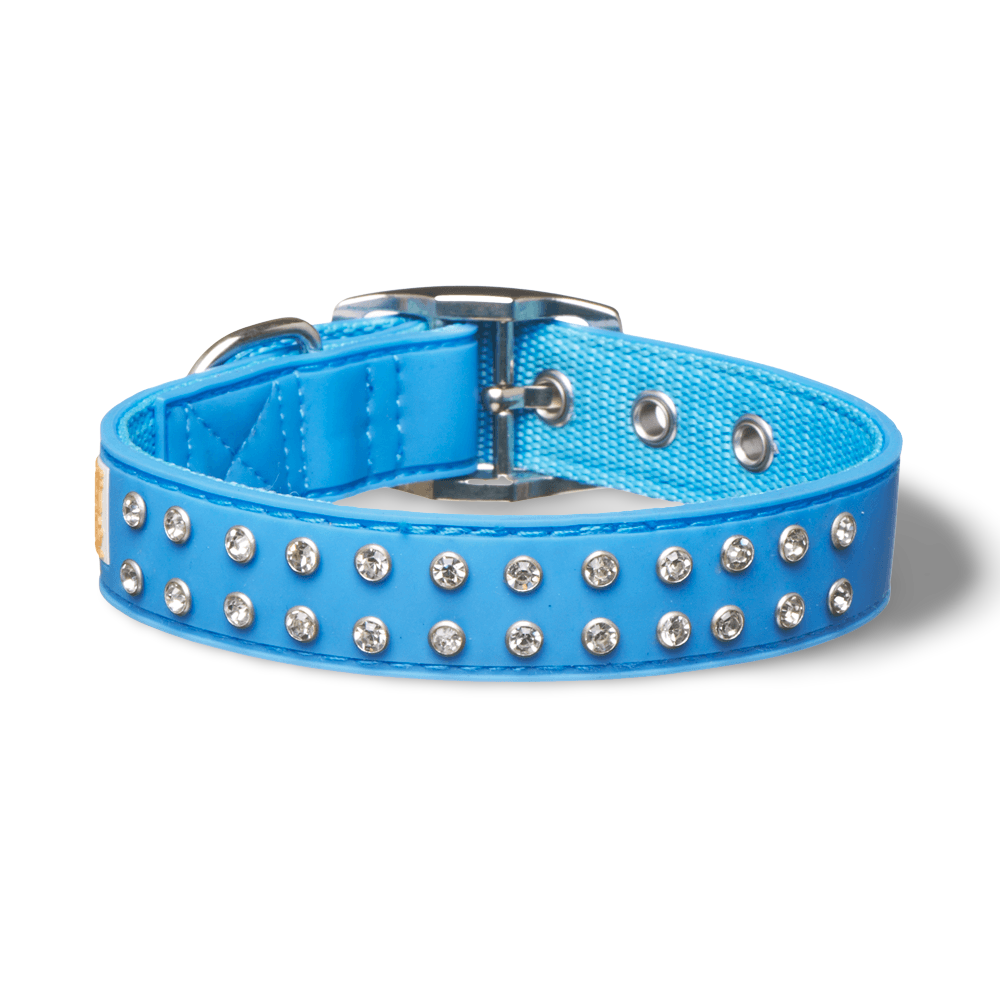 Buy Gummi Bling Puppy Collar Blue Online Better Prices At Pet Circle