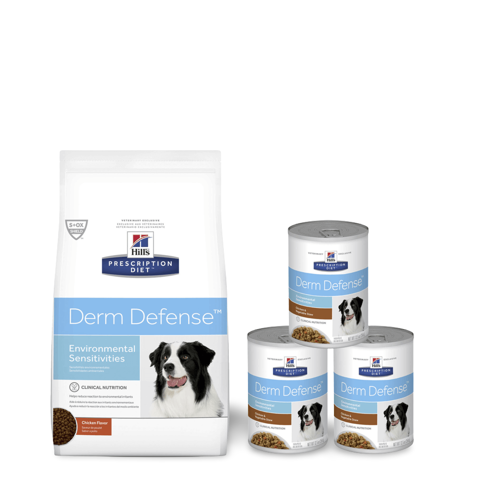 Buy Hills Prescription Diet Derm Defense Chicken Vegetables Stew Wet