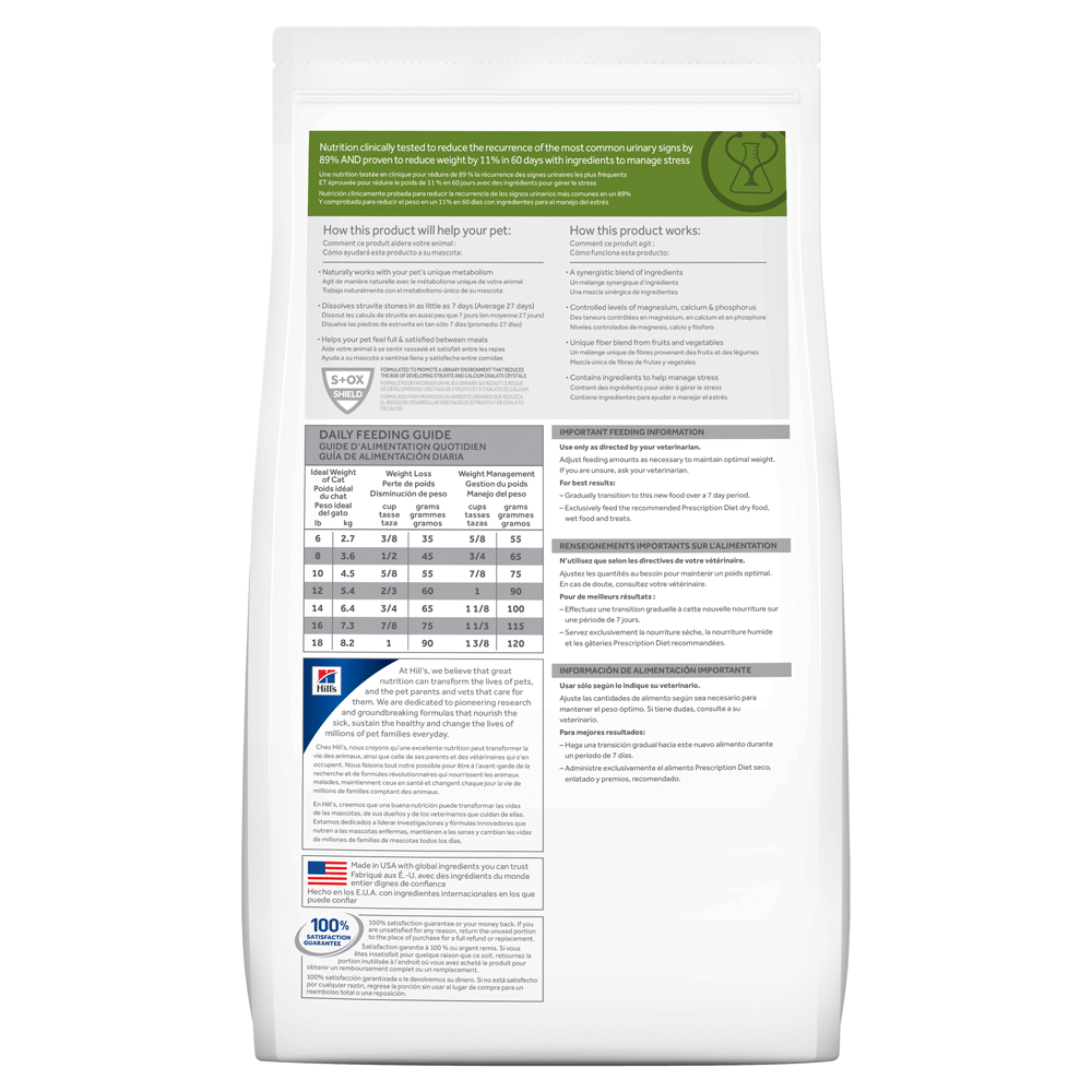 hills metabolic plus urinary