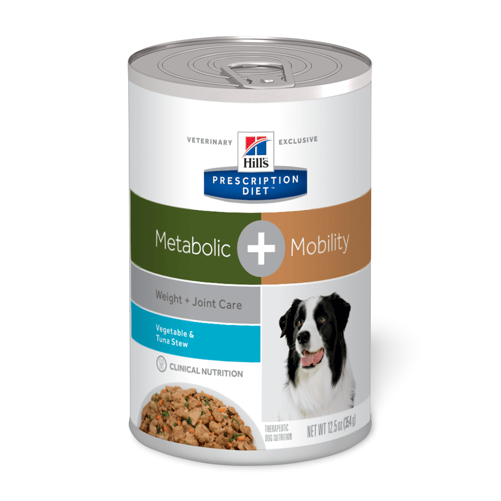 Buy Hills Prescription Diet Metabolic And Mobility Vegetable Tuna Stew Canned Dog Food Online