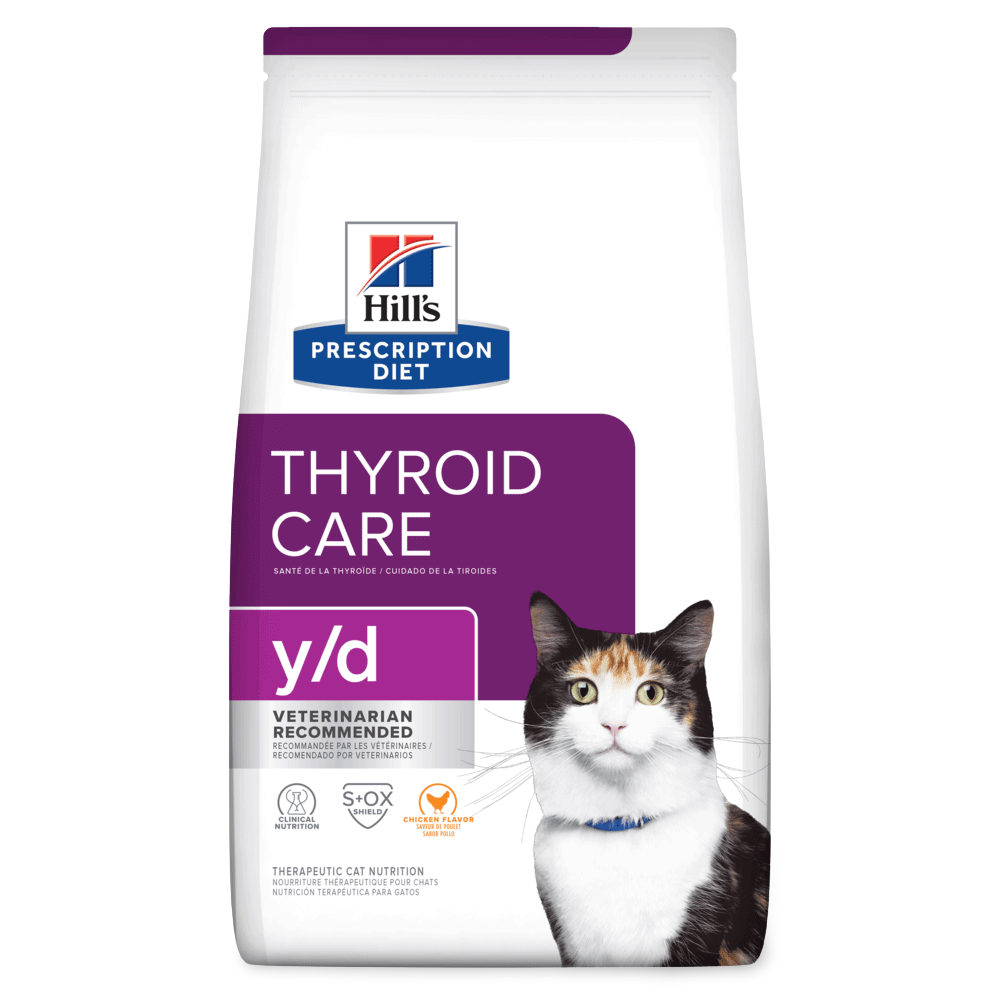 Buy Hills Prescription Diet Yd Thyroid Care Dry Cat Food Online