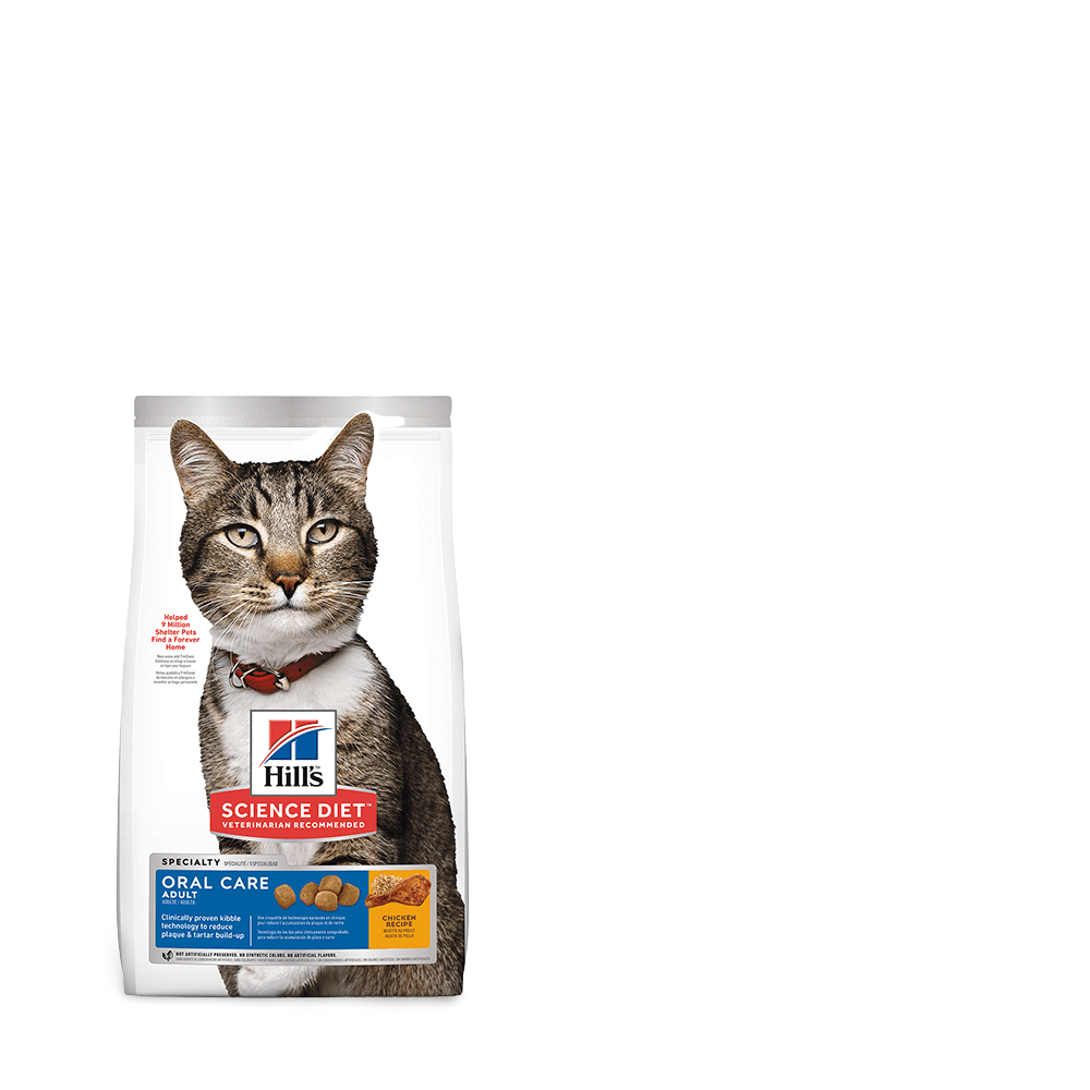 Buy Hills Science Diet Adult Oral Care Dry Cat Food Online Better Prices At Pet Circle