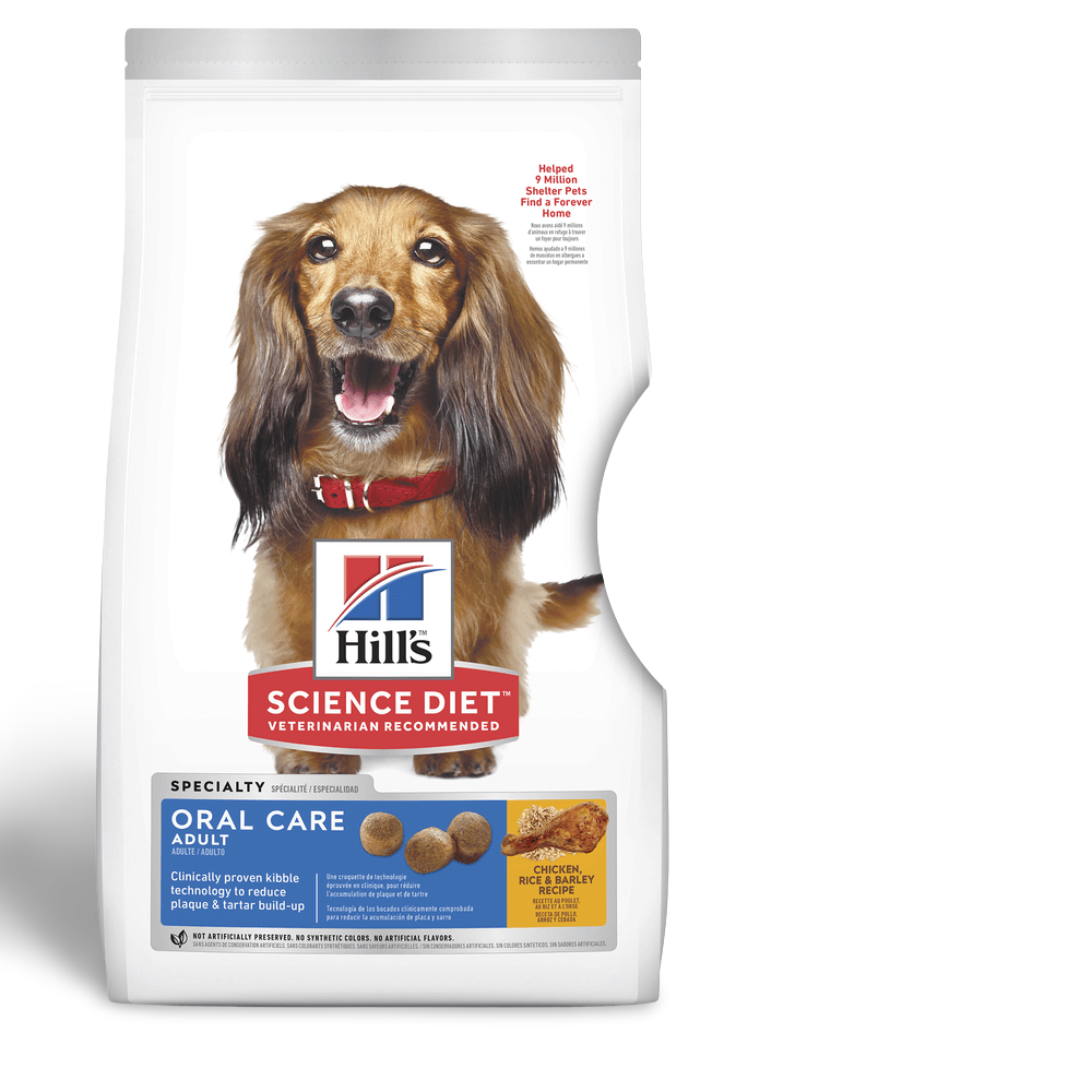Buy Hills Science Diet Adult Oral Care Dry Dog Food Online Better