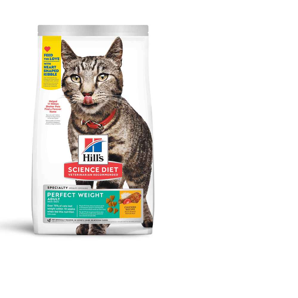 Buy Hills Science Diet Adult Perfect Weight Dry Cat Food Online