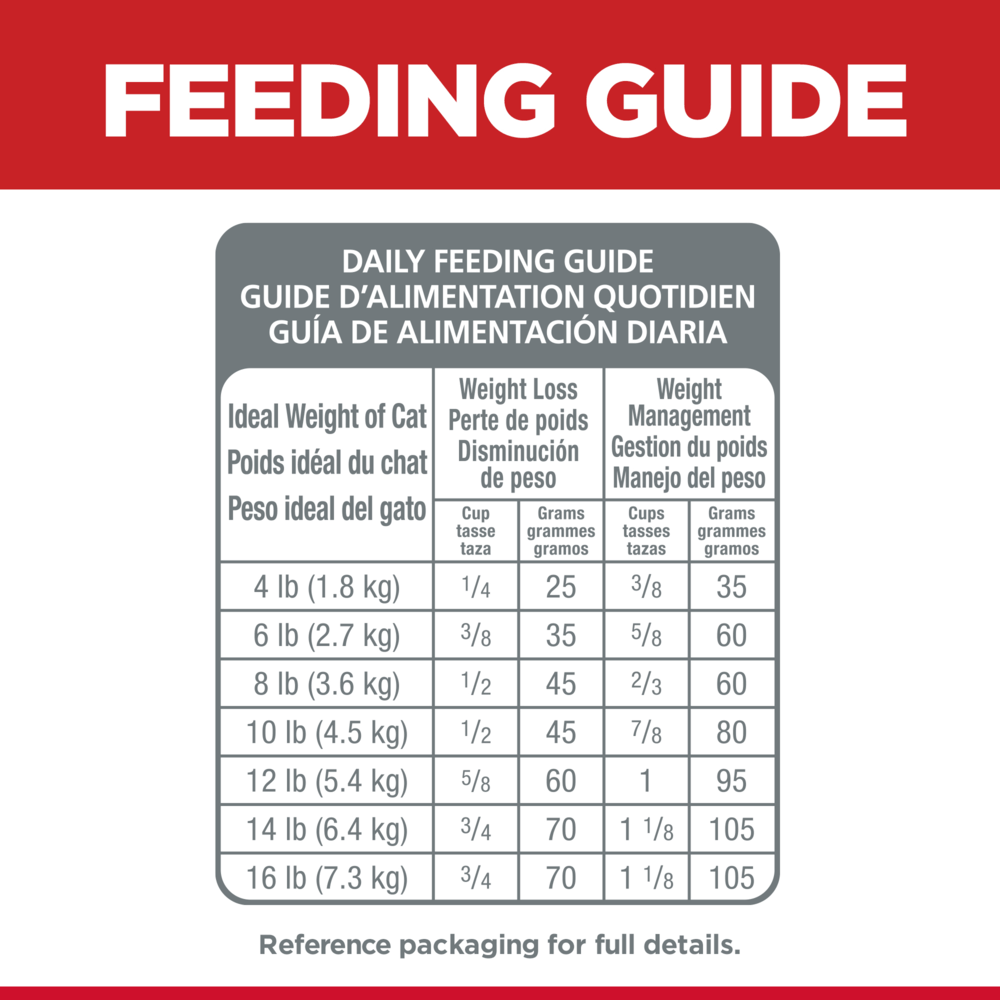 hills cat perfect weight