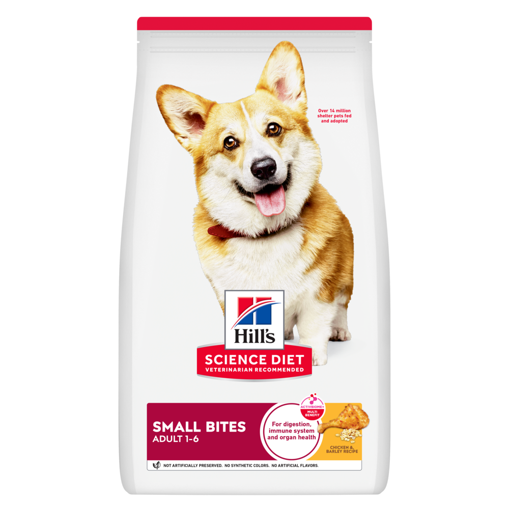 smallest kibble dog food