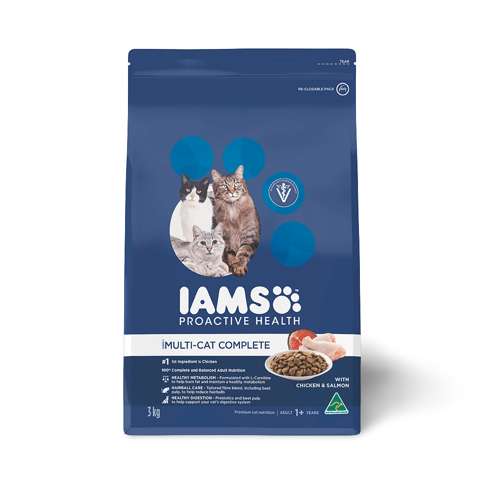 Buy Iams Dry Cat Food Adult Multi Cat Chicken And Salmon Online Low
