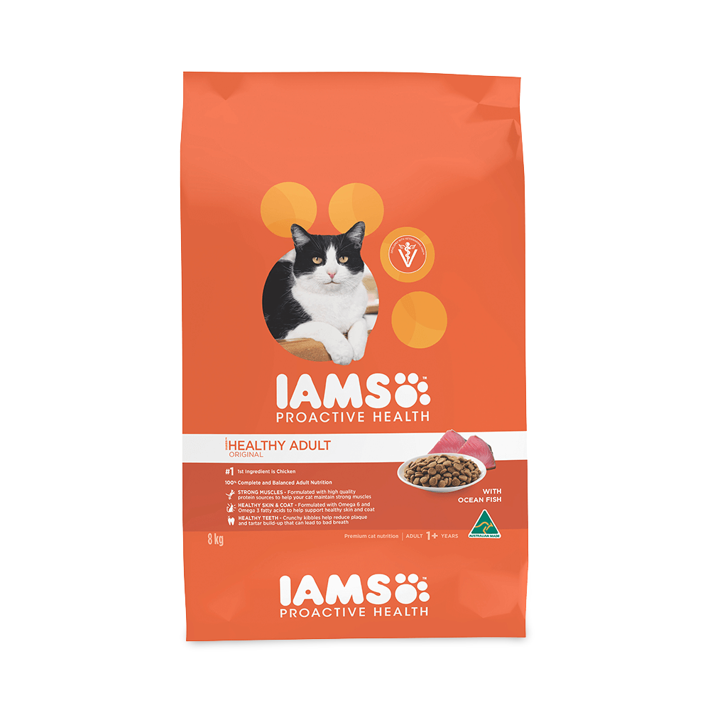 Buy Iams Dry Cat Food Adult Ocean Fish Online Low Prices, Free Shipping