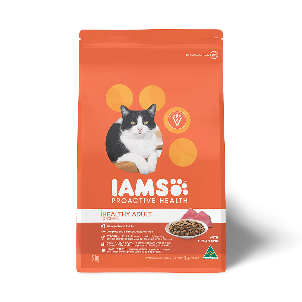 Buy Iams Dry Cat Food Adult Ocean Fish Online Low Prices, Free Shipping