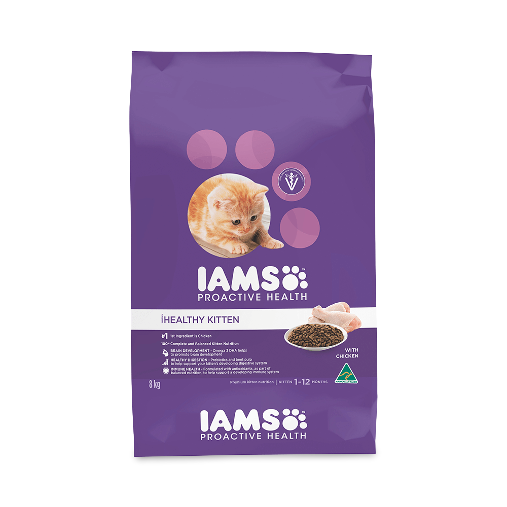 Buy Iams Dry Cat Food Kitten Chicken Online Better Prices At Pet Circle