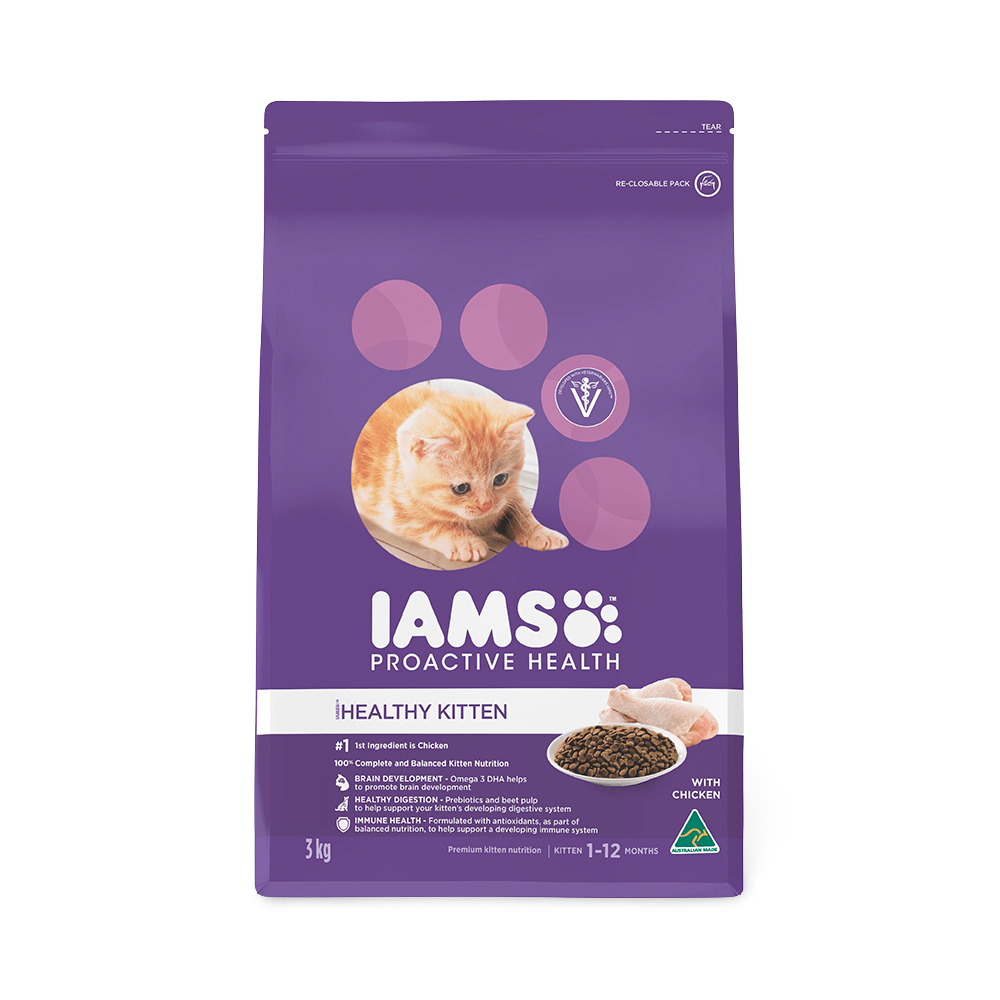 Buy Iams Dry Cat Food Kitten Chicken Online Better Prices At Pet Circle