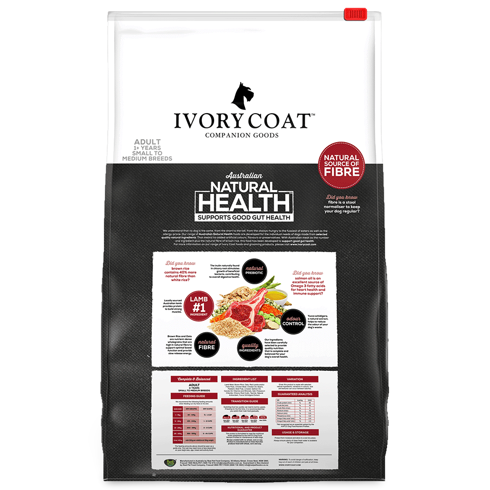 Buy Ivory Coat Dry Dog Food Adult Lamb And Brown Rice Online Better