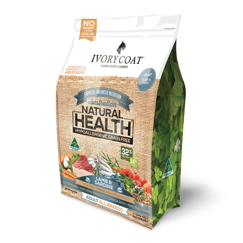 Ivory Coat Dry Dog Food Lamb Sardine Pet Circle