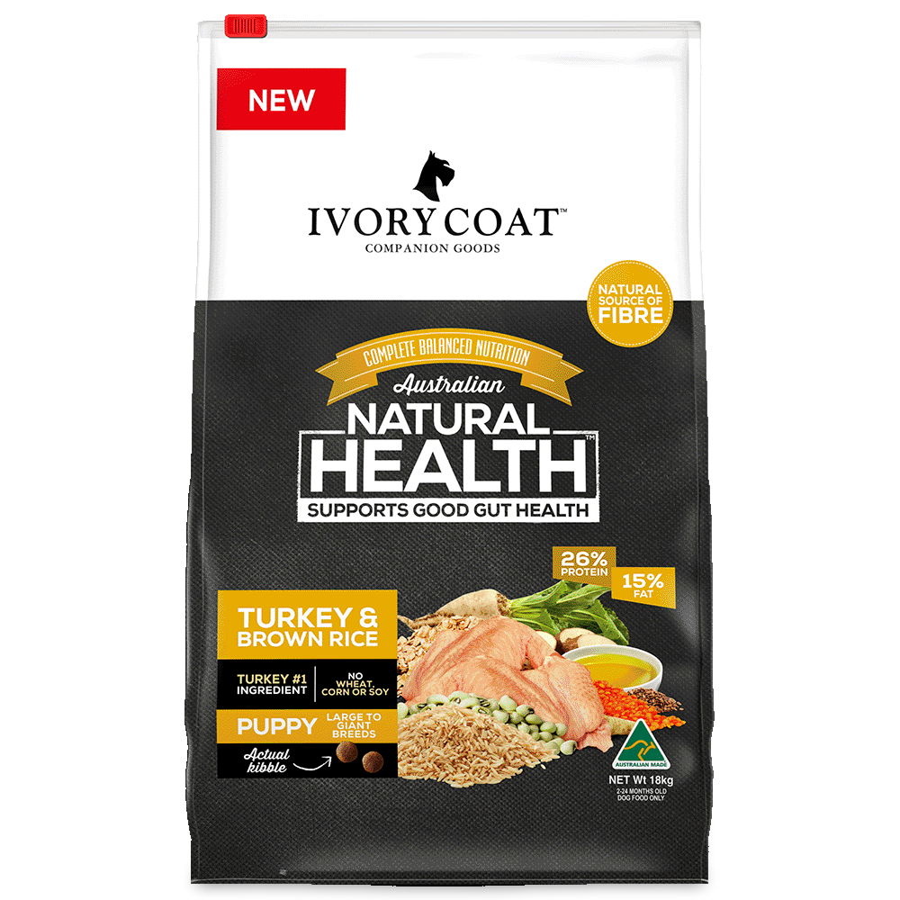 Buy Ivory Coat Dry Dog Food Large Breed Puppy Turkey And Brown Rice