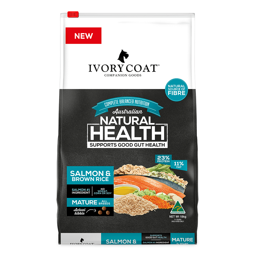 Ivory Coat Mature Salmon Brown Rice Dry Dog Food Pet Circle