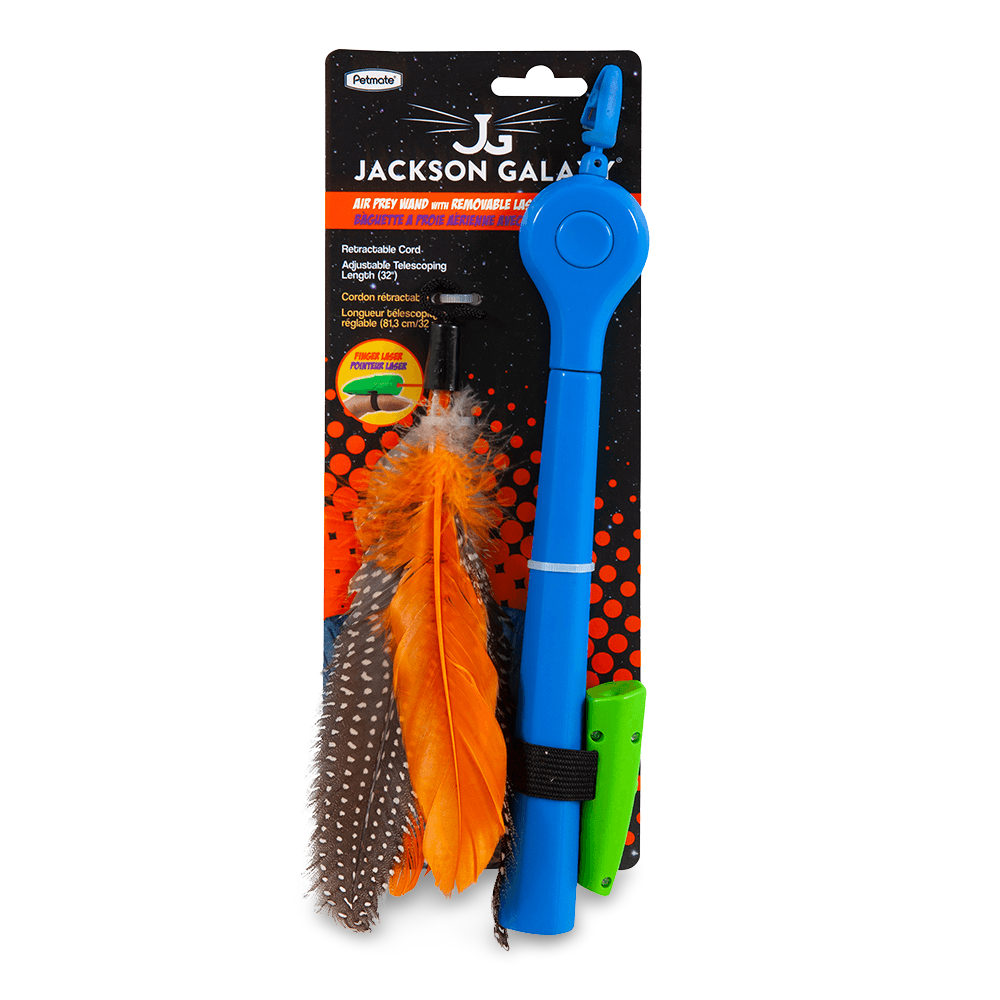 Buy Jackson Galaxy Air Prey Wand With Laser Cat Toy Online Low Prices