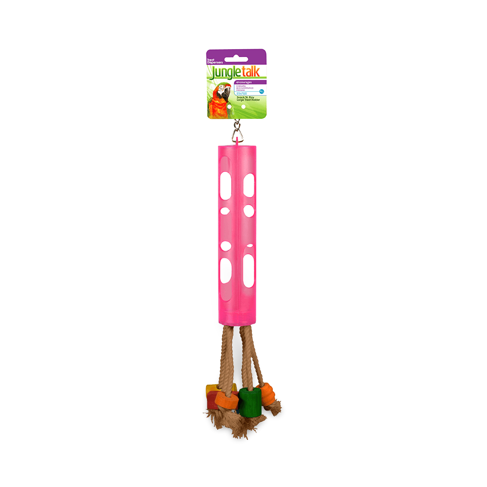 Buy Jungle Talk Bird Toy Snack N Play Treat Holder Online Better