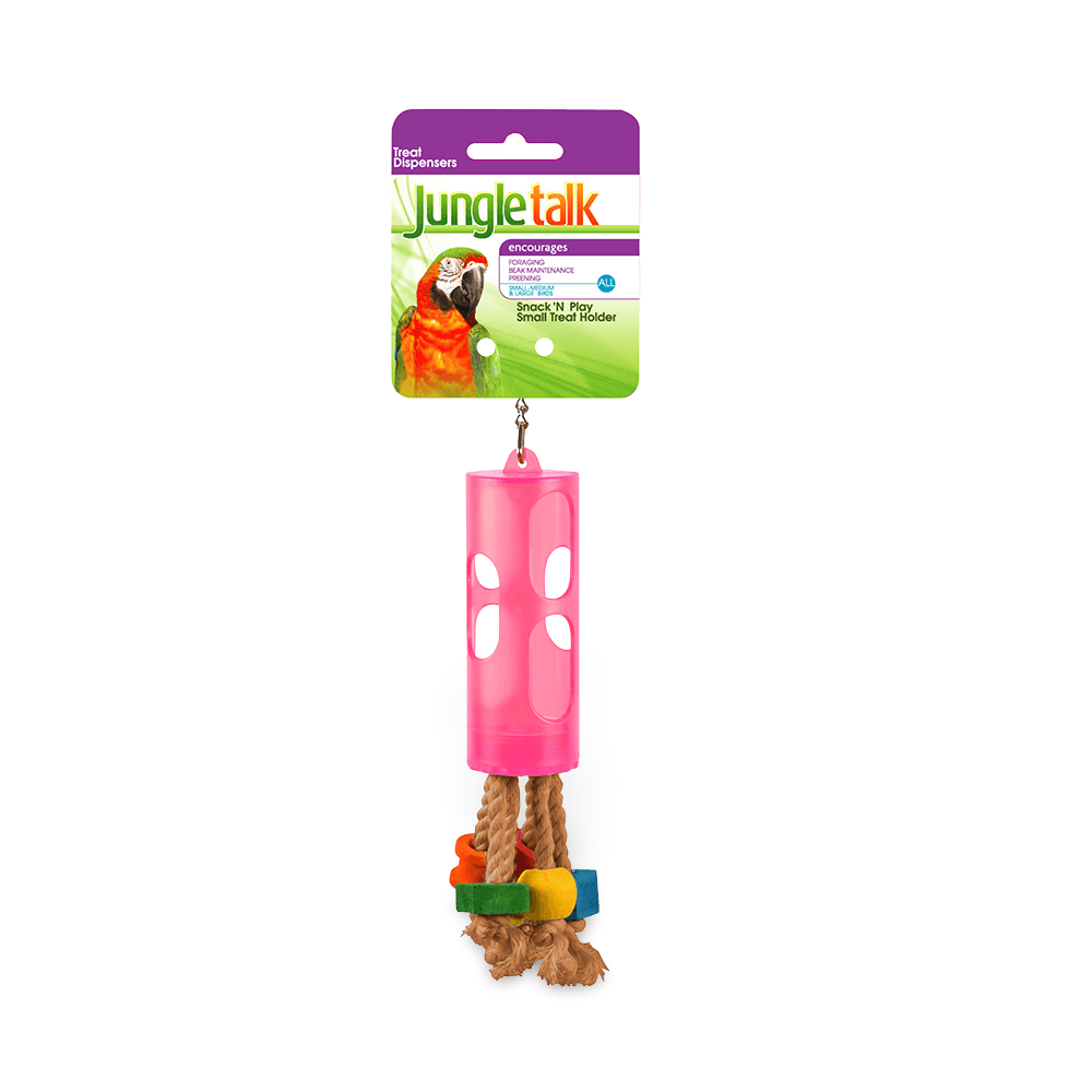Buy Jungle Talk Bird Toy Snack N Play Treat Holder Online Better