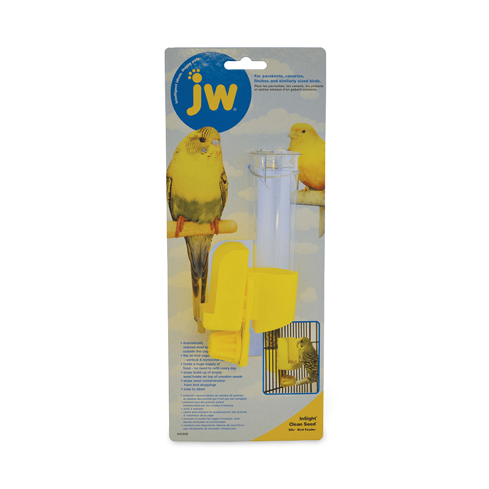 Jw Insight Clean Seed Silo Bird Feeder Pet Circle