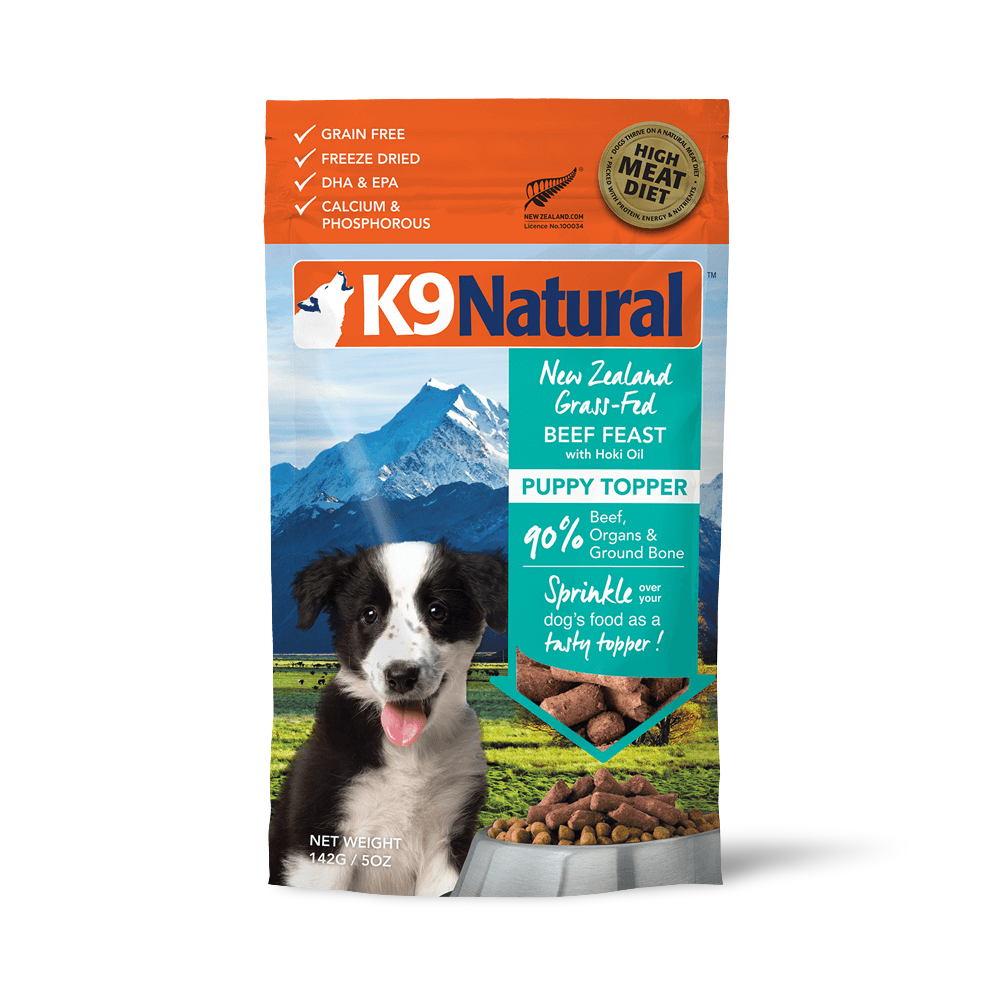 Buy K9 Natural Beef And Hoki Freeze Dried Topper Puppy Online Low Prices, Free Shipping