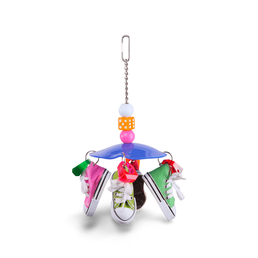 Buy Kazoo Bird Toy With Sneakers And Dice Online Better Prices At Pet