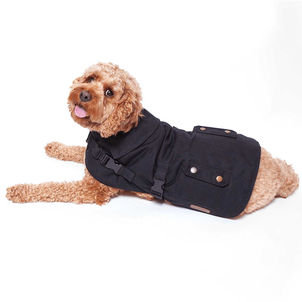Buy Kazoo Coat Aussie Oilskin Black Online Low Prices, Free Shipping