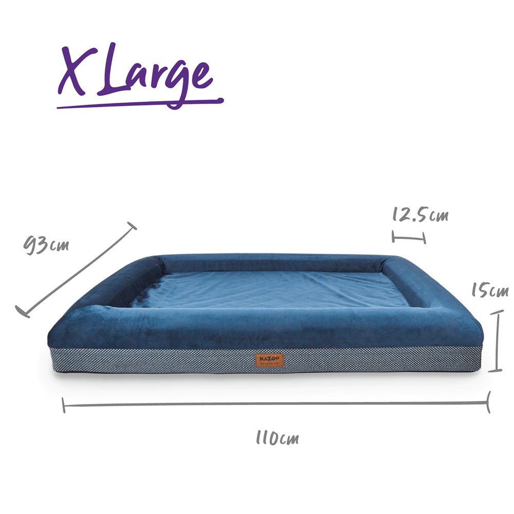 Buy Kazoo Dog Bed Wombat Midnight Blue Online Better Prices At Pet Circle