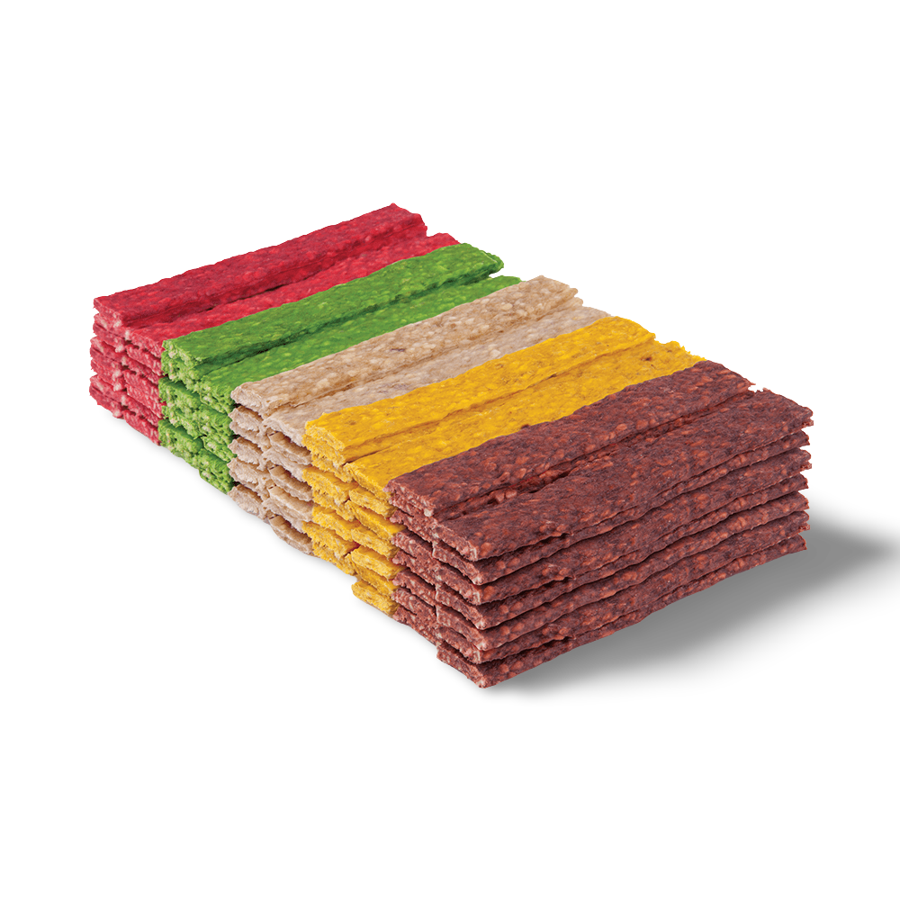 flat rawhide dog chews