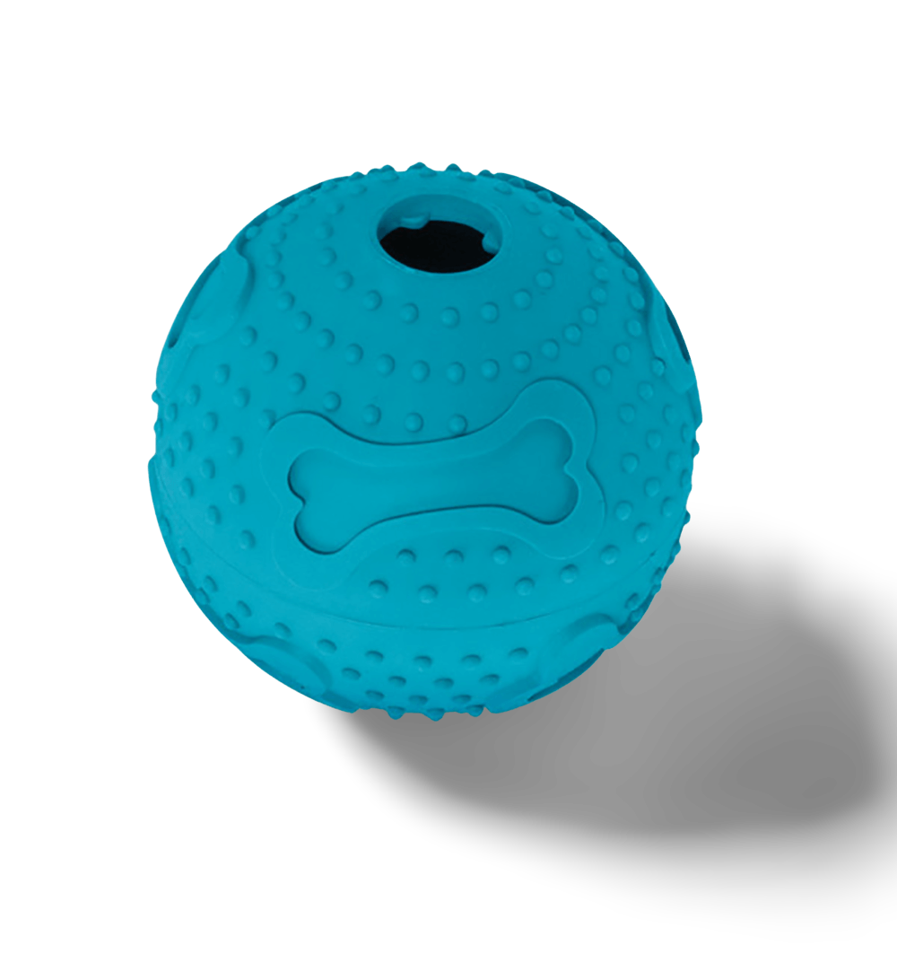 Buy Kazoo Rubber Treat Ball Blue Online Low Prices, Free Shipping
