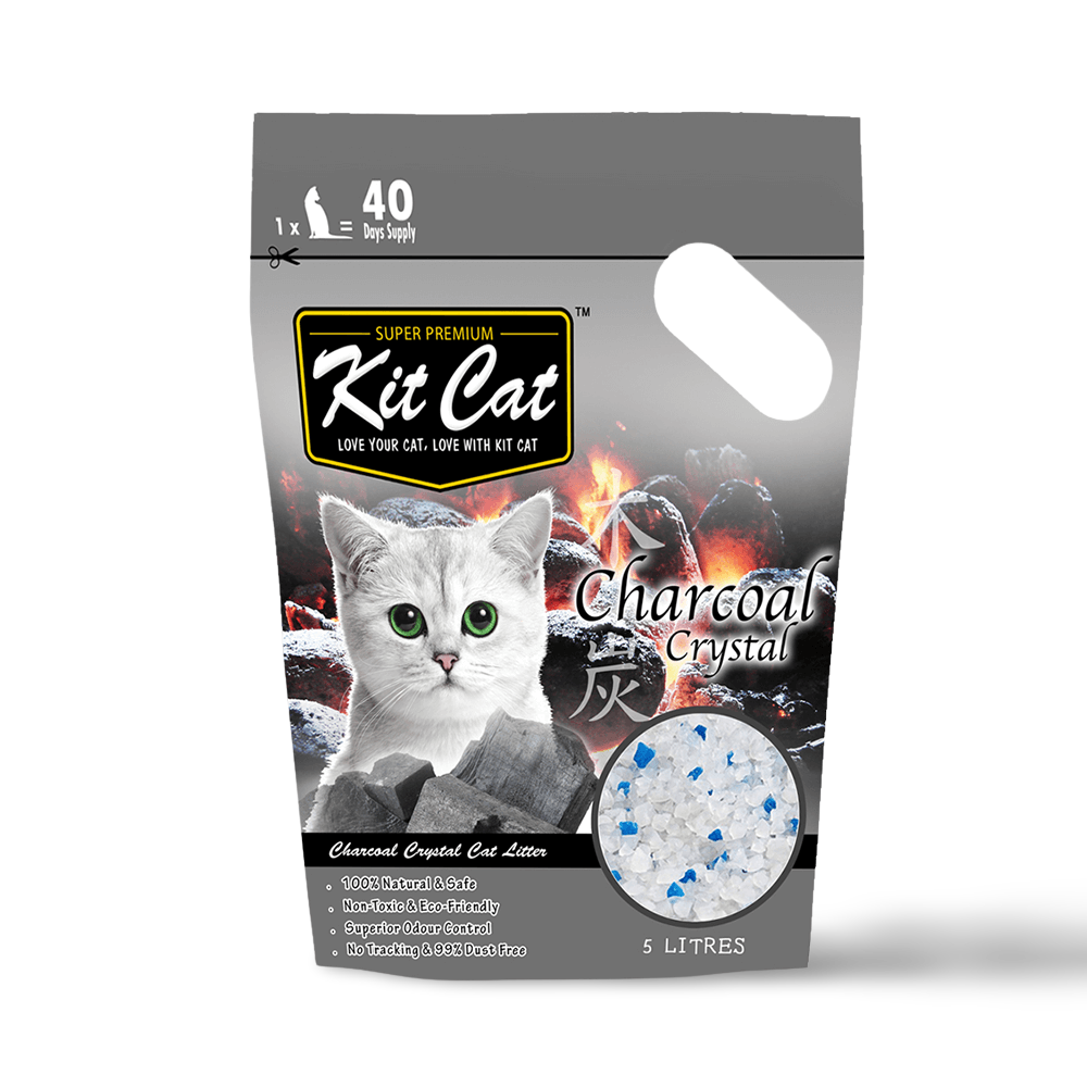 Buy Kit Cat Litter Crystals Charcoal Online Low Prices, Free Shipping