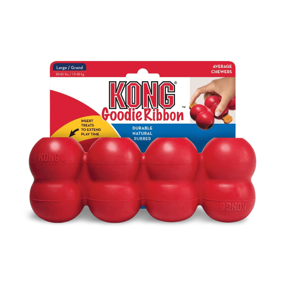 Kong Goodie Ribbon Dog Toy Pet Circle