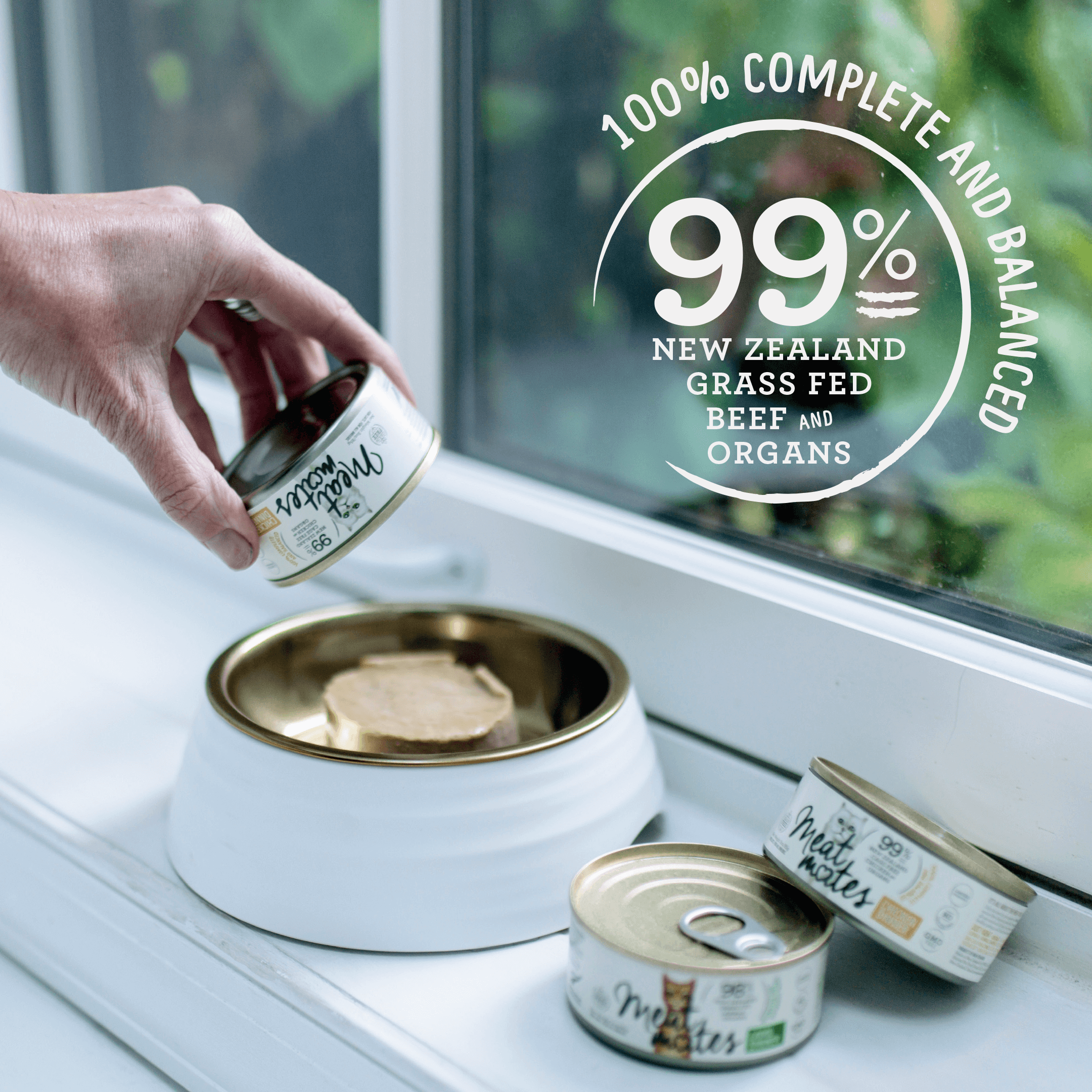 Buy Meat Mates Grain Free Beef Dinner Wet Cat Food Cans Online | Low