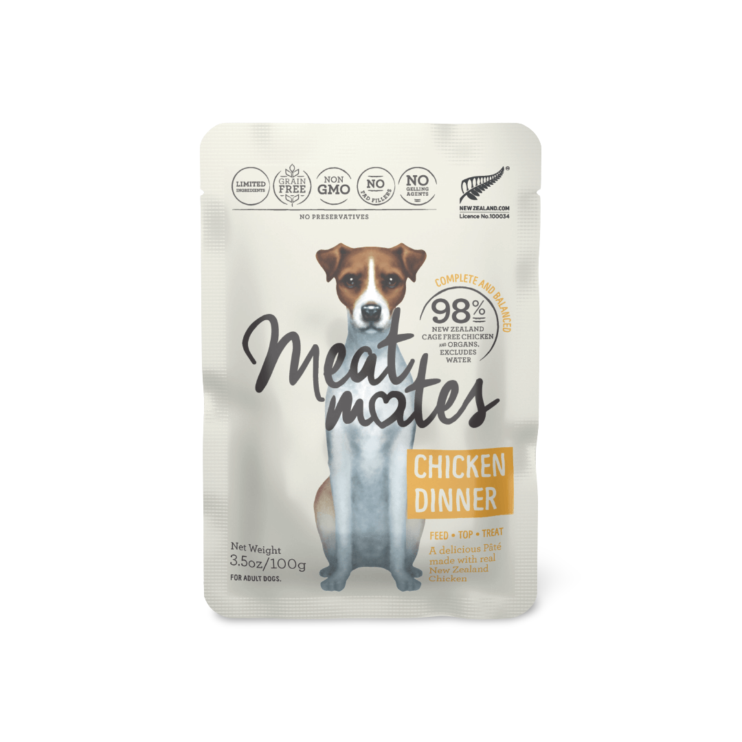 Buy Meat Mates Grain Free Chicken Dinner Wet Dog Food Pouch Online