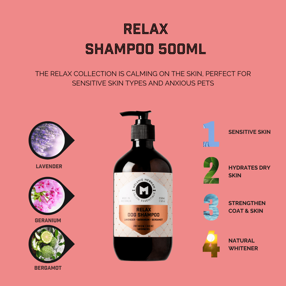 Buy Melanie Newman Salon Essentials Relax Dog Shampoo Online Better