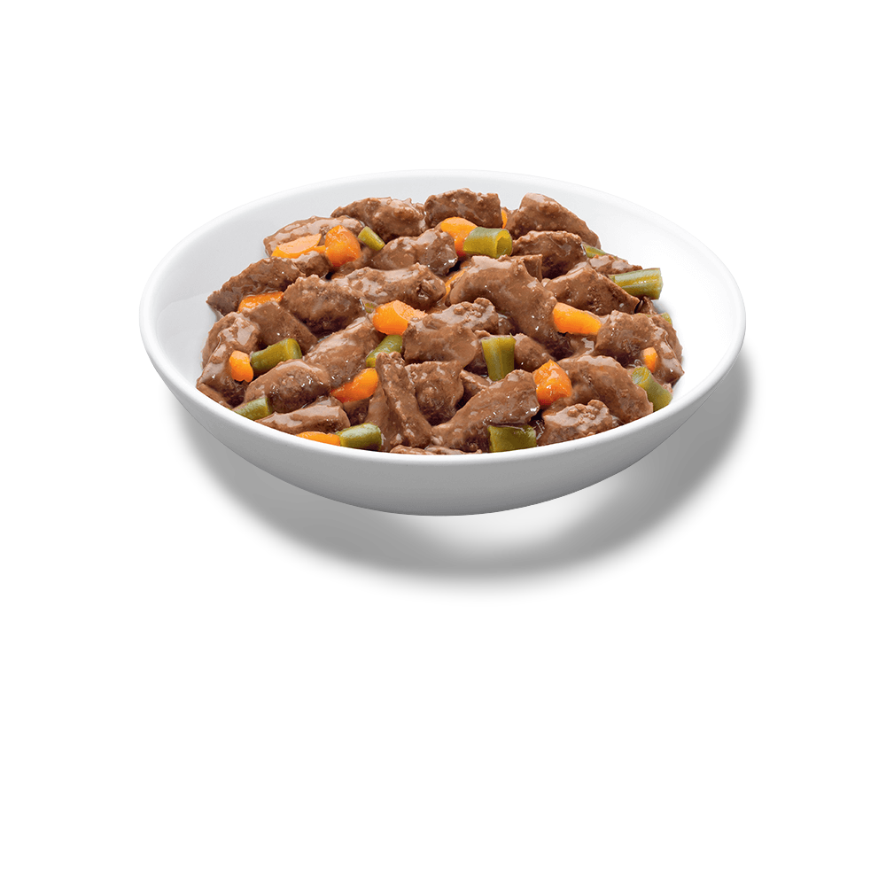 Buy My Dog Wet Dog Food Beef Strips And Spring Vegetables Online Low Prices, Free Shipping