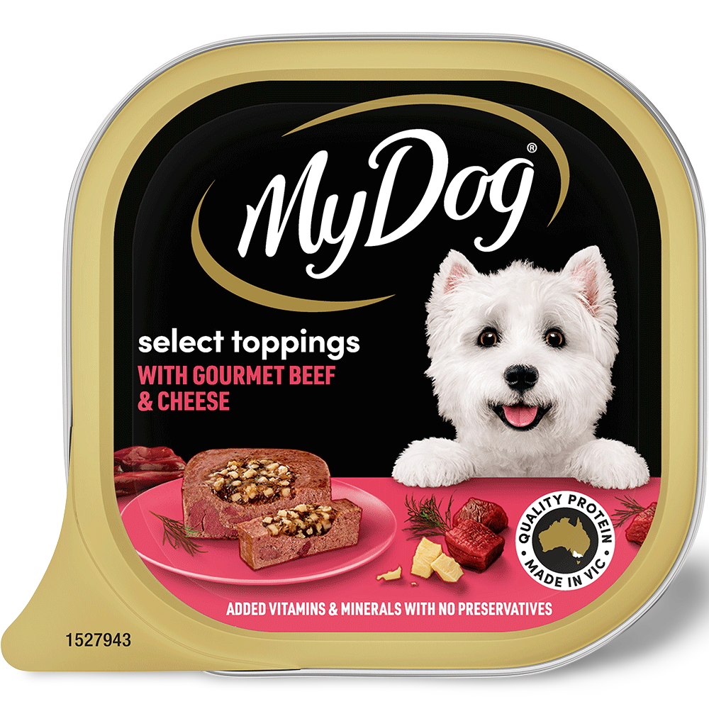 Buy My Dog Wet Dog Food Gourmet Beef With Cheese Online Better Prices At Pet Circle Buy My Dog Wet Dog Food Gourmet Beef With Cheese Online Better Prices At Pet Circle