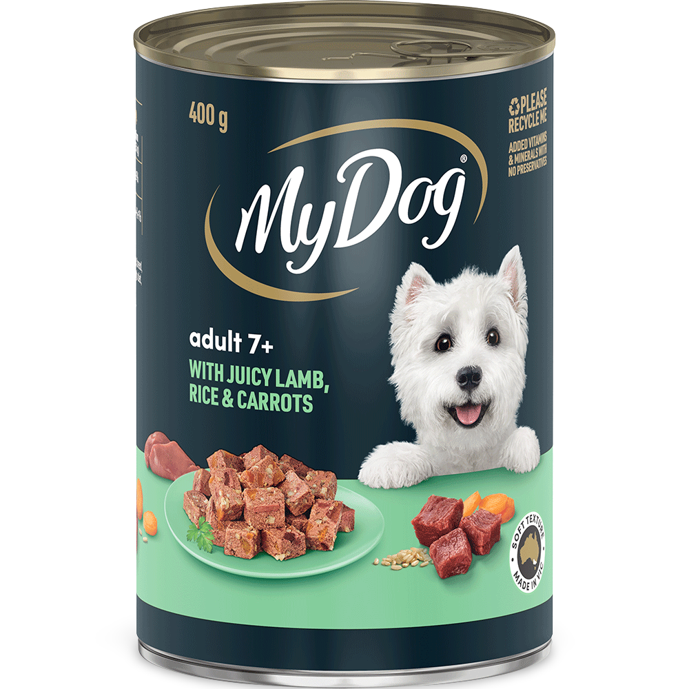 Buy My Dog Wet Dog Food Senior Lamb With Rice And Carrots Online Low Prices, Free Shipping
