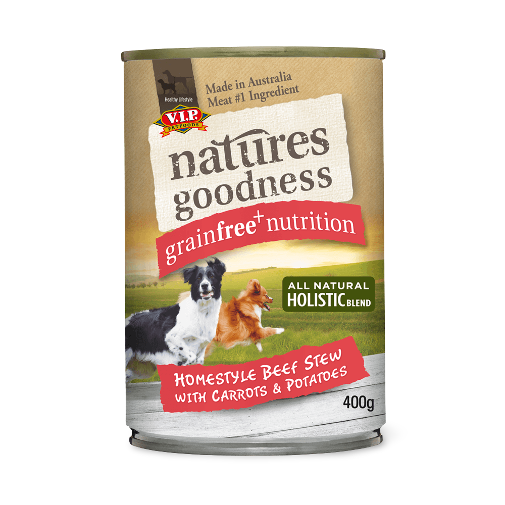 Buy Natures Goodness Wet Dog Food Adult Beef Stew Online Better